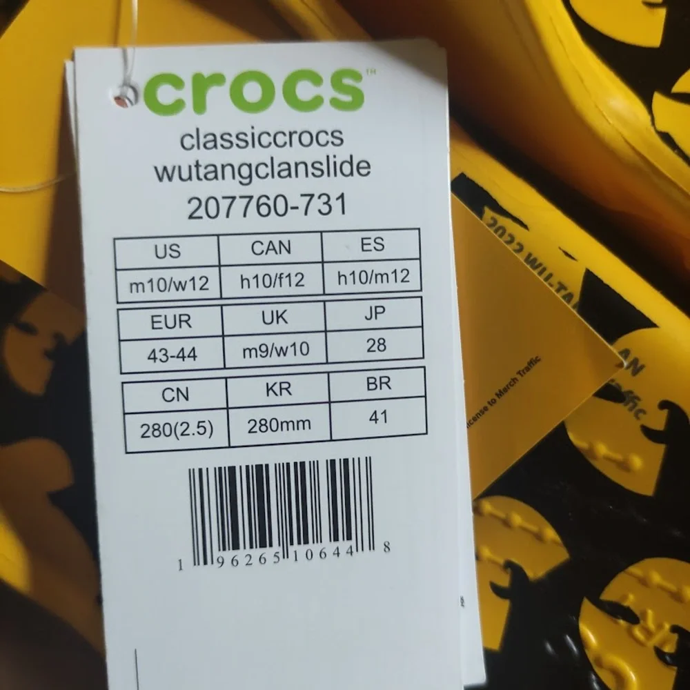 Crocs Classic Wu-Tang Clan 